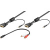 Goobay Full Hd Svga Monitor Cable With Audio Line - (93969)