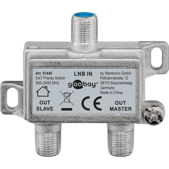 Goobay Sat Priority Splitter - (51445)