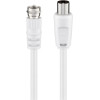 Goobay SAT/Antenna Adapter Cable ( 70 dB), Double Shielded - (11727)