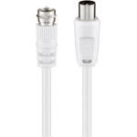 Goobay SAT/Antenna Adapter Cable ( 70 dB), Double Shielded - (11727)