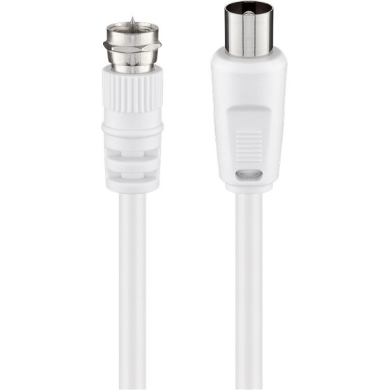 Goobay SAT/Antenna Adapter Cable ( 70 dB), Double Shielded - (11728)