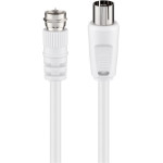 Goobay SAT/Antenna Adapter Cable ( 70 dB), Double Shielded - (11829)