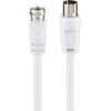 Goobay SAT/Antenna Adapter Cable ( 70 dB), Double Shielded - (11830)