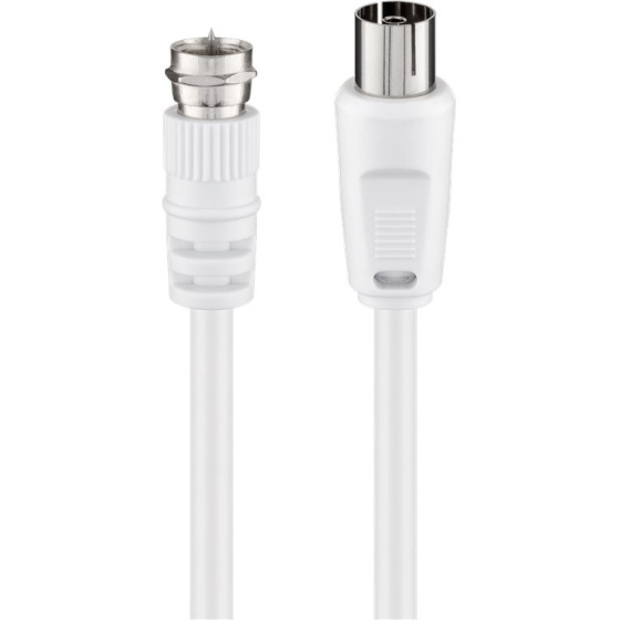 Goobay SAT/Antenna Adapter Cable ( 70 dB), Double Shielded - (11830)