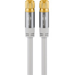 Goobay Satellite Antenna Cable (135 dB), 4x Shielded - (70644)