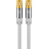 Goobay Satellite Antenna Cable (135 dB), 4x Shielded - (70653)
