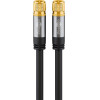 Goobay Satellite Antenna Cable (135 dB), 4x Shielded - (70666)