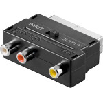 Goobay Scart To Composite Audio/Video Adapter, IN/Out - (50122)
