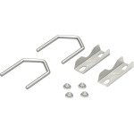 Goobay Set Of 2 Claw Clamps And U-Bolts For Pipe Diameters Up To 60 Mm - (60504)