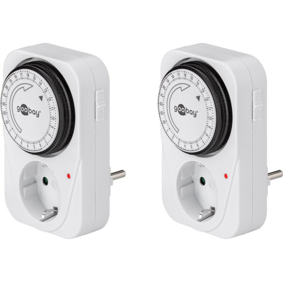 Goobay Set Of 2, Analogue Timer - (55538)