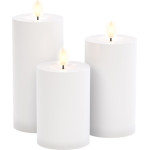Goobay Set Of 3 Led Candles ''Outdoor'' - (64786)