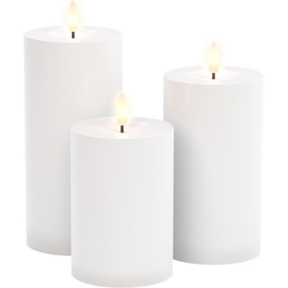 Goobay Set Of 3 Led Candles ''Outdoor'' - (64786)