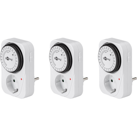 Goobay Set Of 3, Analogue Timer - (55539)