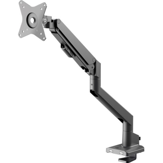 Goobay Single Monitor Mount With Gas Spring, Black - (70813)