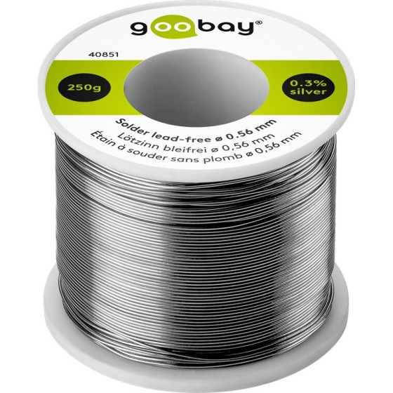 Goobay Solder Lead-Free, ? 0.56 mm, 250 g - (40851)