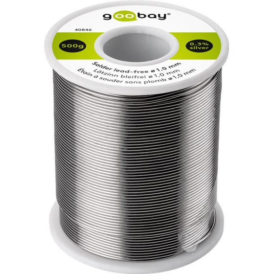 Goobay Solder Lead-Free, ? 1.0 mm, 500 g - (40846)