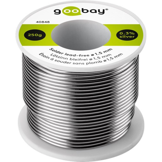 Goobay Solder Lead-Free, ? 1.5 mm, 250 g - (40848)