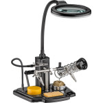 Goobay Soldering Aid With Led Light & Gooseneck Crocodile Clip - (45241)