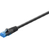 Goobay Cat 6A/6A Outdoor Patch Cable, U/UTP, Black - (55436)