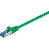 Goobay Cat 6A Patch Cable, S/Ftp (PiMF), Green - (93742)