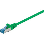 Goobay CAT 6 A Patch Cable, S/FTP (PiMF), Green 7.5 m - (93849)
