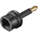 Goobay Toslink Digital Audio Adapter, Toslink To Mini-Toslink (10 pcs) - (11922)