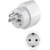 Goobay Travel Adapter Europe To USA/Japan, White - (45355)