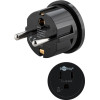 Goobay Travel Adapter USA/Japan To Europe, Black - (45350)