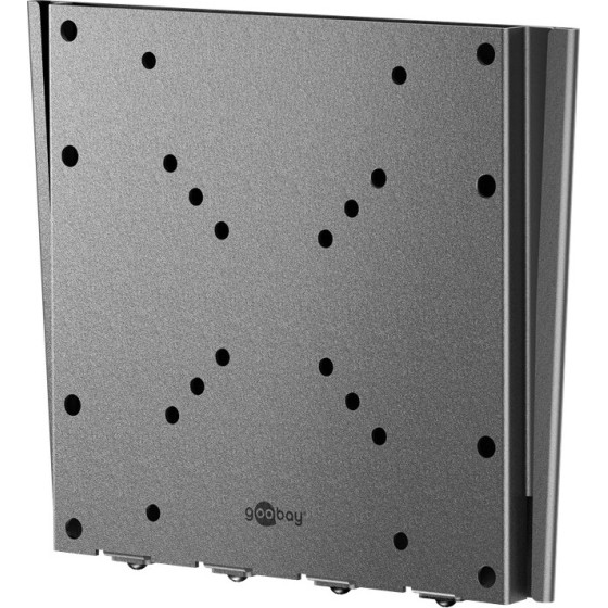 Goobay Tv Wall Mount Caravan Fixed (M), Black - (74415)