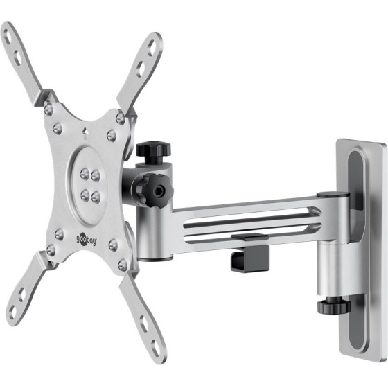 Goobay Tv Wall Mount Caravan Fullmotion (M), Silver - (71988)