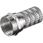 Goobay Twist-On F-Connector 4.0 Mm (100 pcs) - (51850)