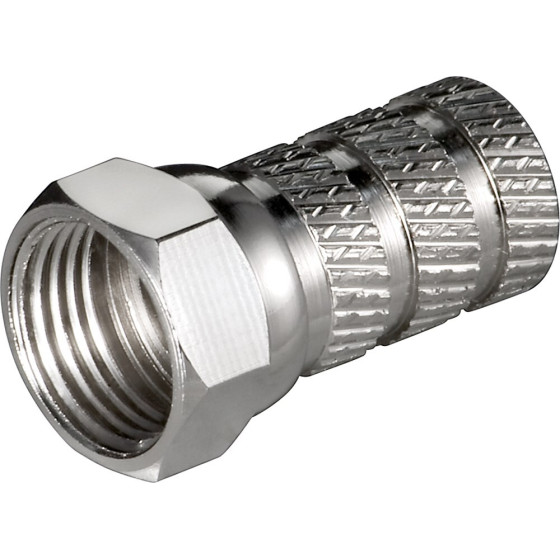 Goobay Twist-On F-Connector 5.2 Mm (100 pcs) - (51861)