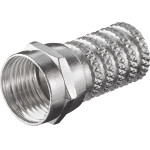 Goobay Twist-On F-Connector 6.0 Mm (100 pcs) - (51852)