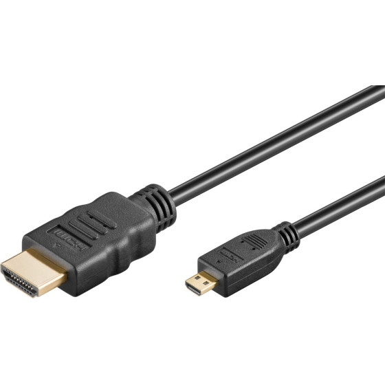 Goobay Ultra High Speed HDMI(TM) Cable To Micro-HDMI(TM) - (74434)