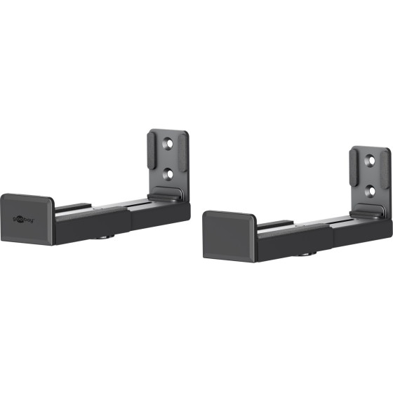 Goobay Universal Soundbar Wall Mount, Black - (70827)