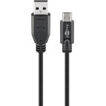 Goobay Usb 2.0 Cable (USB-C(TM) To Usb A), Black - (55469)