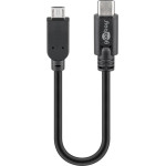 Goobay Usb 2.0 Cable USB-C(TM) To Micro-B, Black - (67895)