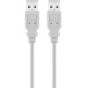 Goobay Usb 2.0 Hi-Speed Cable 3 m, Grey (10 pcs) - (93376)