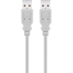 Goobay Usb 2.0 Hi-Speed Cable 3 m, Grey (10 pcs) - (93376)