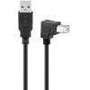 Goobay Usb 2.0 Hi-Speed Cable 90�, Black - (93017)