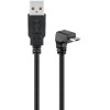 Goobay Usb 2.0 Hi-Speed Cable 90�, Black - (95343)