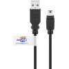 Goobay Usb 2.0 Hi-Speed Cable With Usb Certificate, Black - (93902)
