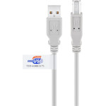 Goobay Usb 2.0 Hi-Speed Cable With Usb Certificate, Grey - (50831)