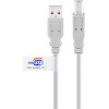 Goobay Usb 2.0 Hi-Speed Cable With Usb Certificate, Grey - (50833)