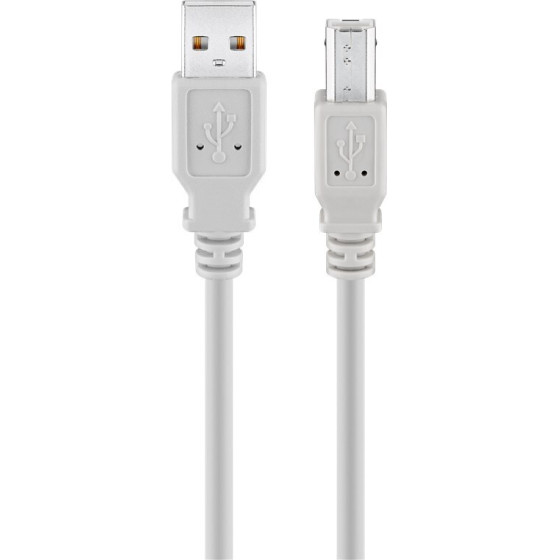 Goobay Usb 2.0 Hi-Speed Cable, Grey - (50953)