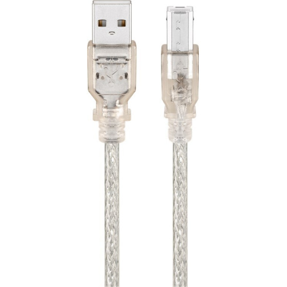 Goobay Usb 2.0 Hi-Speed Cable, Transparent - (68606)