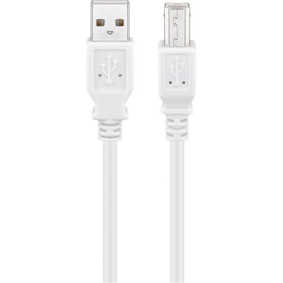 Goobay Usb 2.0 Hi-Speed cable, White - (96186)