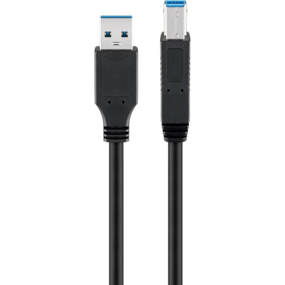 Goobay Usb 3.0 Cable With USB-B, Black - (95719)
