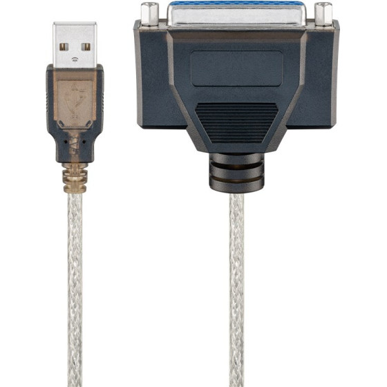 Goobay Usb Printer Cable, Transparent - (95433)