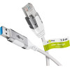 Goobay USB-A 3.0 To RJ45 Ethernet Cable, Slim, 1 m - (74377)